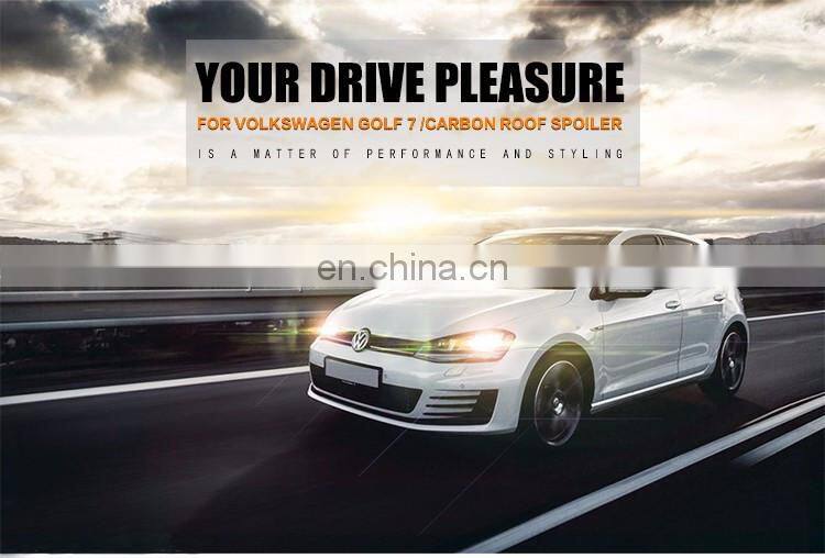 Carbon Roof Spoiler for VW GOLF 7 GTI MK7 Base Hatchback 4-Door