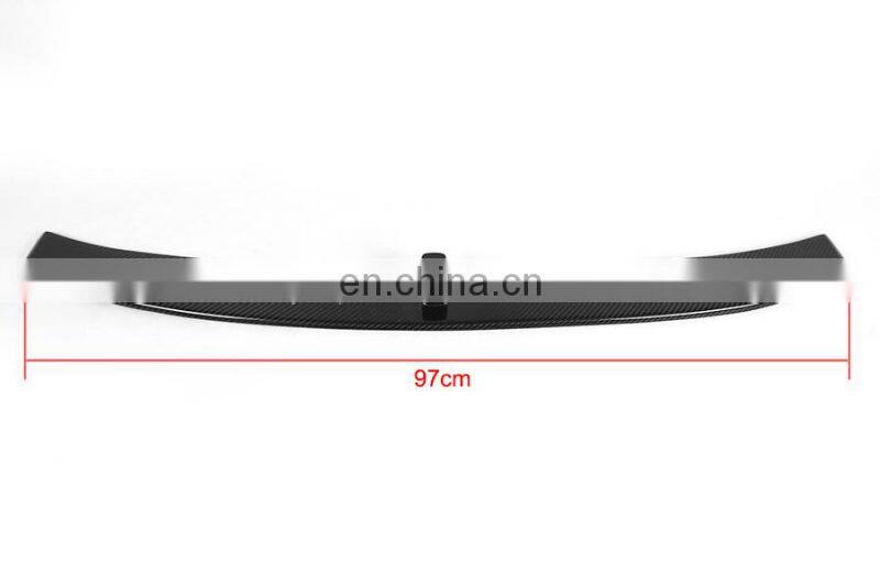 Carbon Fiber Material Car Centre Spoiler Front Lip for VW Scirocco