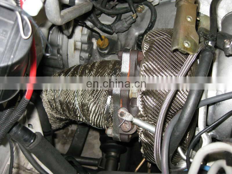 TITANIUM EXHAUST PIPE WRAP 2" x 50' MOTORCYCLE HEADER INSULATION DEI