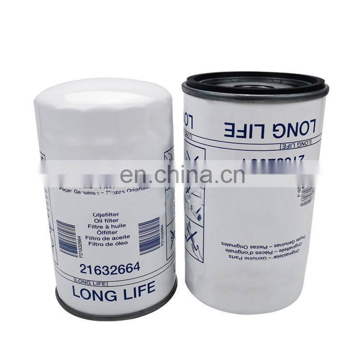 Factory Price Diesel Truck Engine Oil Filter Element 23075367 21632667 B9607