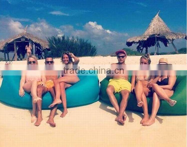 Outdoor Convenient Inflatable Lounger Air Sleeping Bag