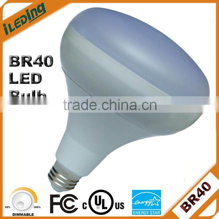 ETL UL Energy Star 120V E26 Dimmable BR40 LED Bulb LED BR40