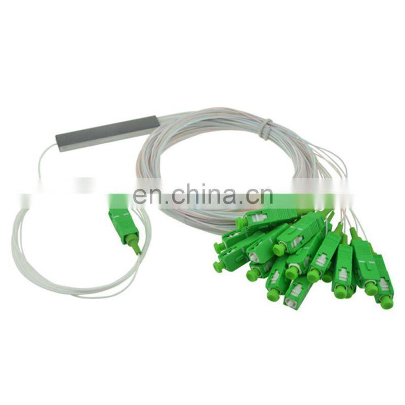 MT-1080-SC 1*16 FTTH PLC Corning Optical Fiber Splitter With SC A/PC Connector
