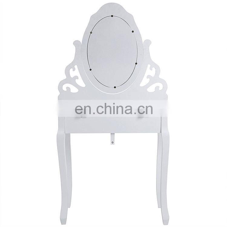 Mini Girl Furniture Design Mirror Child Wood Mirrored Dressing Table