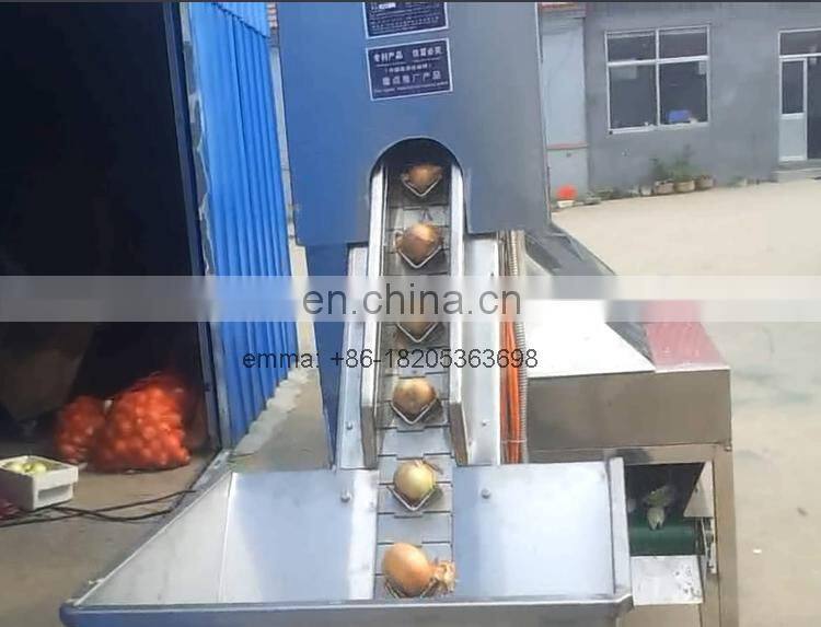 Price of industrial continuous automatic onion peeler machine