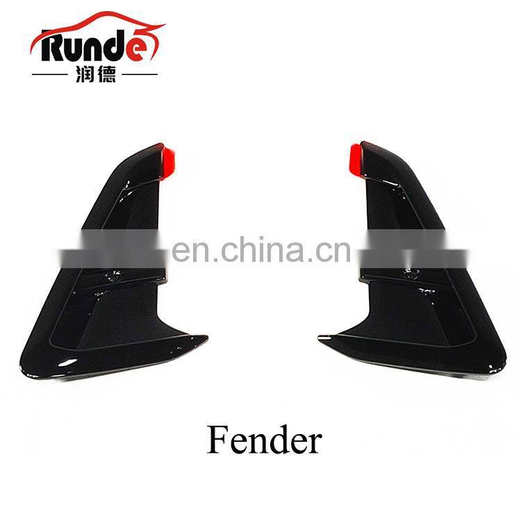 Runde Car Modification For 18+ G02 BMW X4 Upgrade To X4M Body Kit Front Bumper Rear Lip Exhaust Spoiler