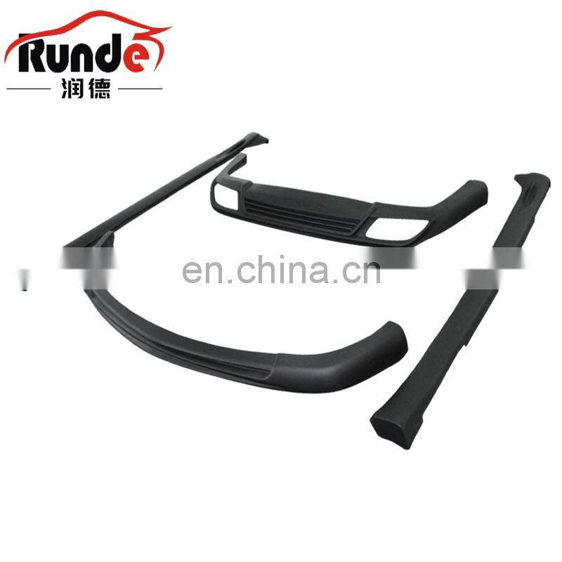 Runde ABS Material Old Lexus Upgrade LS600 Style Body Kit For 2006-2012 Lexus LS460 Front Lip Rear Lip Side Skirt