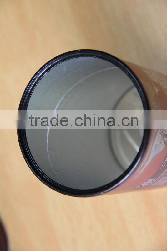 empty paper easy open tubes for baby milk powder