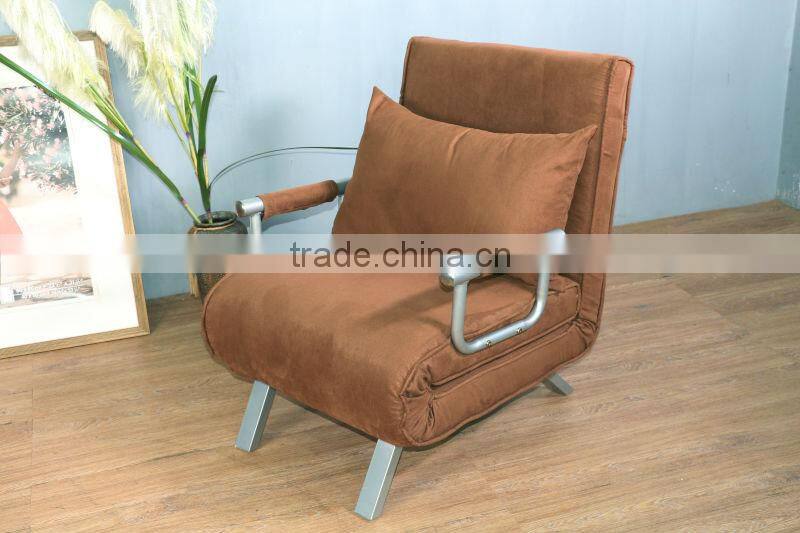 2015 Fabric Sofas one seat folding sofa bed & European style