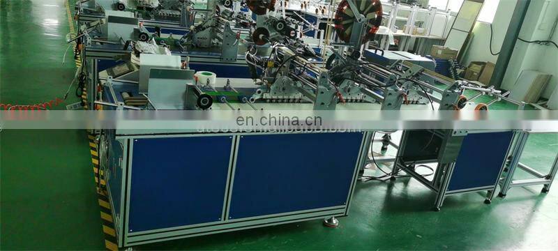 UST400-2A Double Side Adhesive Tape Applying machine, self-adhesive tape gluing equipment for carton box