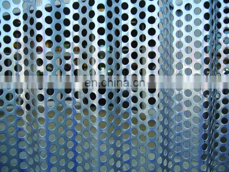 wind dust perforated metal fabrication