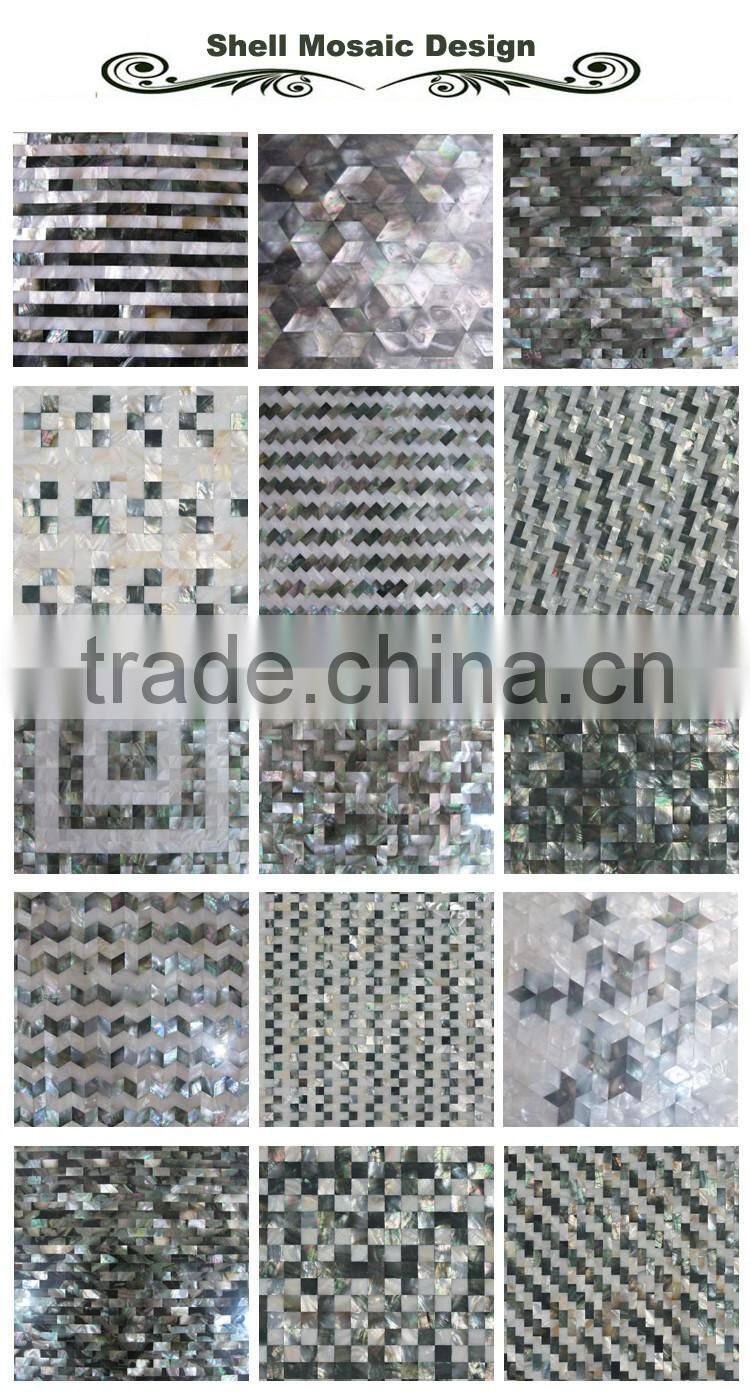 low price natural river shell mosaic for decoration