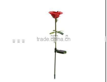 led solar rechargeable lamp flower