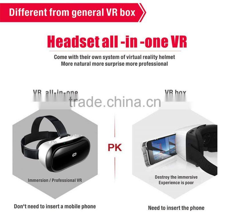 WIFI Bluetooth 4.0 3d glasses All in one Virtual Reality VR headset
