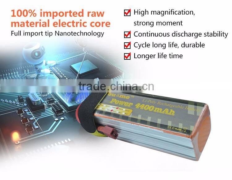Rc lipo battery 5s 4400mah 18.5V lithium batteries