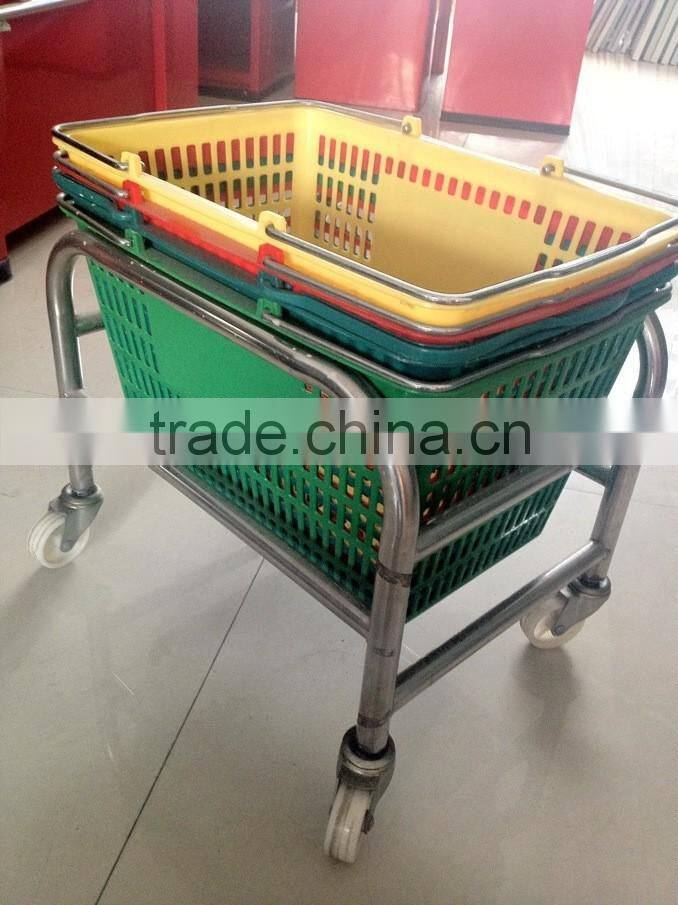 high quality wholesale plastic shopping basket from china supplier