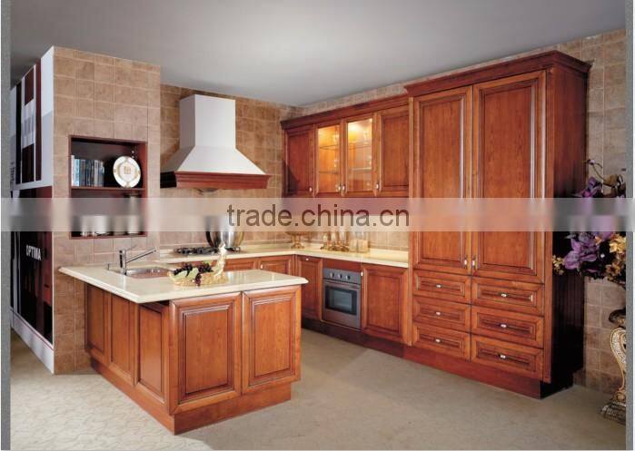 L001 solid wooden kitchen