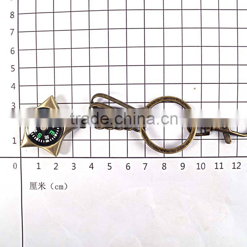 christmas keychain latest fashion trends compass keychain