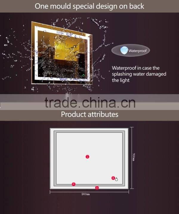 bathroom mirror lamp with light hotel lighting