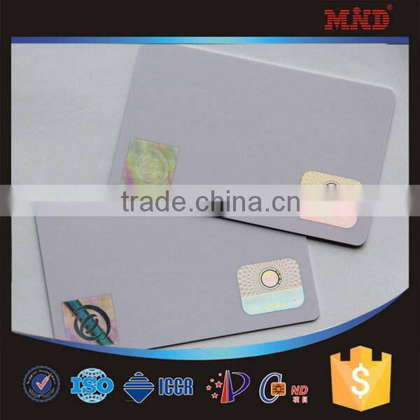 MDH21 Custom id card hologram overlay/holographic overlay for pvc cards