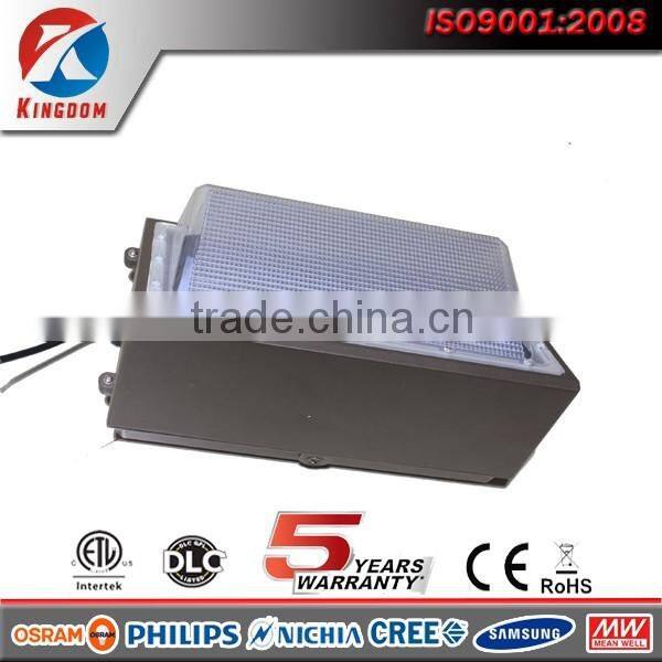 IP65 DLC ETL CE RoHS daylight 150w 120w 80w 60w commercial led wall pack