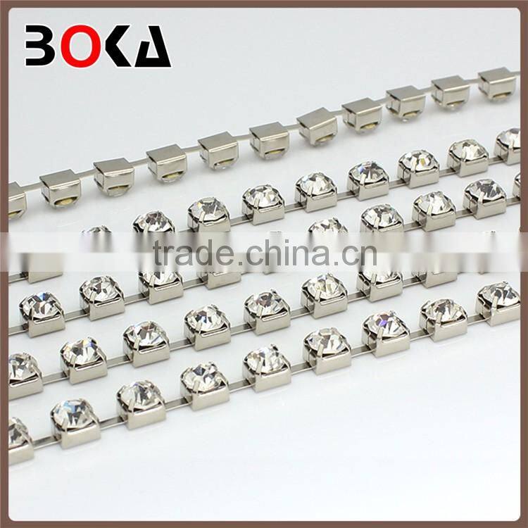 http:// Modern Stylish ss18 square claw sew // on garment diamond glass stones //