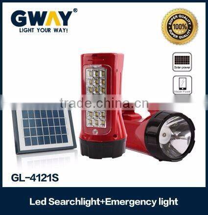 3W spotlight+21pcs of 5730SMD High-power Rechargeable led searchlight