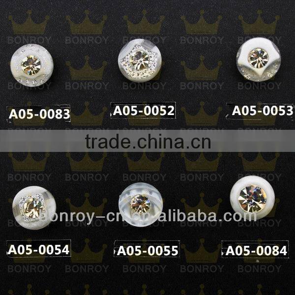 big rhinestone button covers from China button factory
