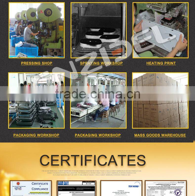 Portable BBQ grill pan with designed logo from clients Cnzidel