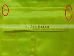 Workwear Hi vis yellow combat trousers with high reflective straps