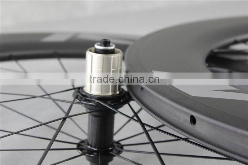 Powerway R13 hub carbon road rims 700C Bike Road Carbon wheels UD Matt carbon road bike whels with ICAN logos W86C