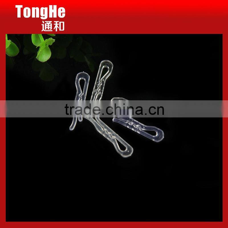 Transparent Plastic Shirt Clips, Shirt Packaging Clips