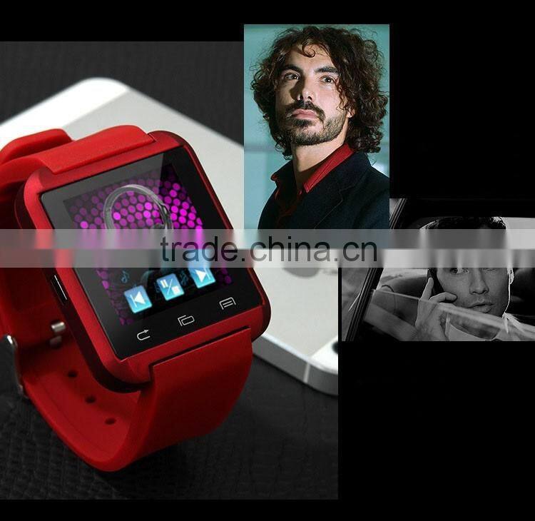 Smart Watch U8 Bluetooth Altimeter Anti-lost 1.5 inch Wrist Watch U Watch For Smartphones iPhone Android Samsung HTC Cell PhoneS