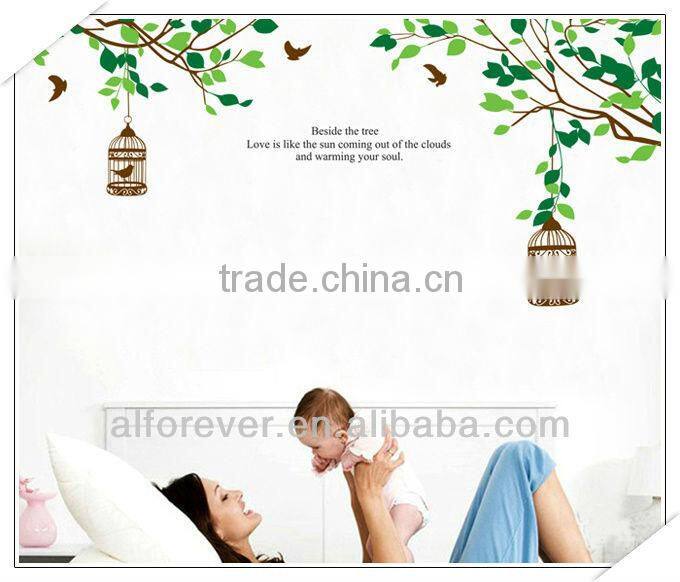 Birds Cages wall decoration for wall units,60*90cm
