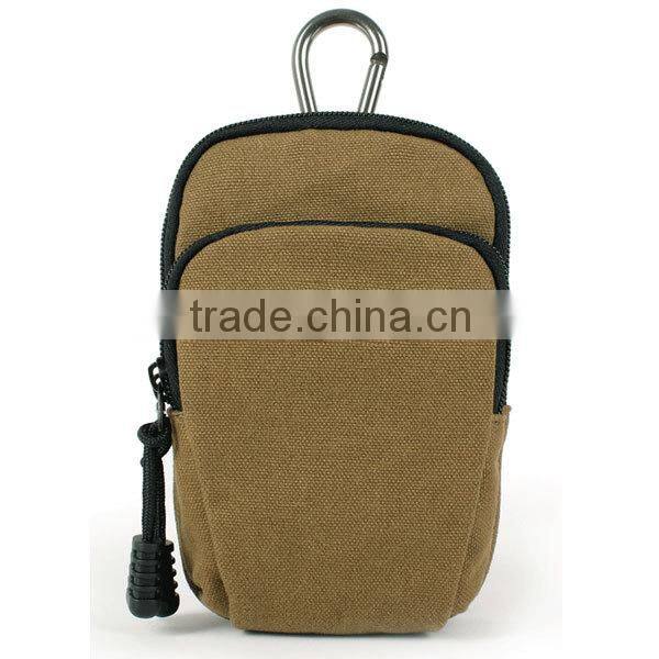 fashion running waist bag cheap canvas sports bag men cycling waist bag