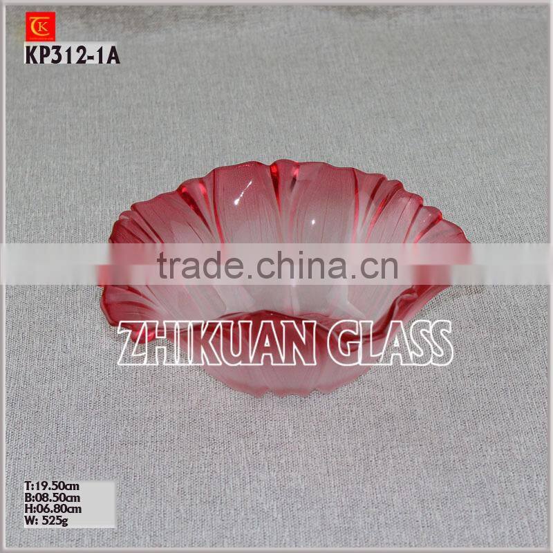 Houseware Glass Plate For Fruit Glass Bowl