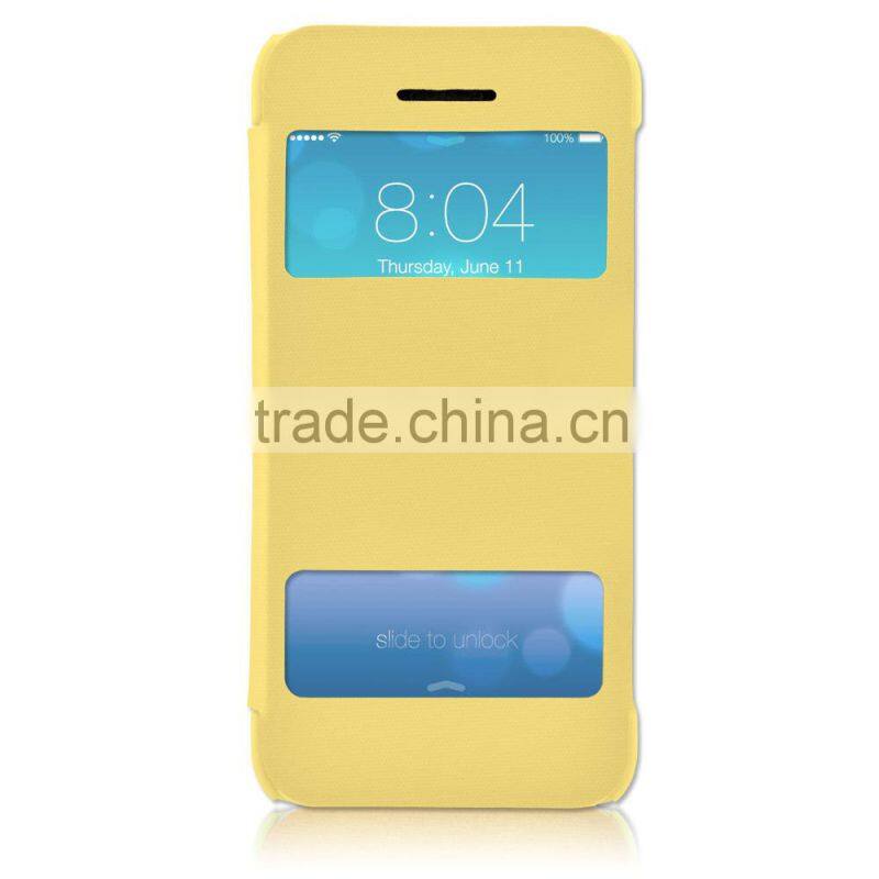 Flip Cover with Clear Back for Apple iPhone 5c