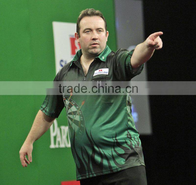 Coolmax polyester lightweight super comfortable dart shirts