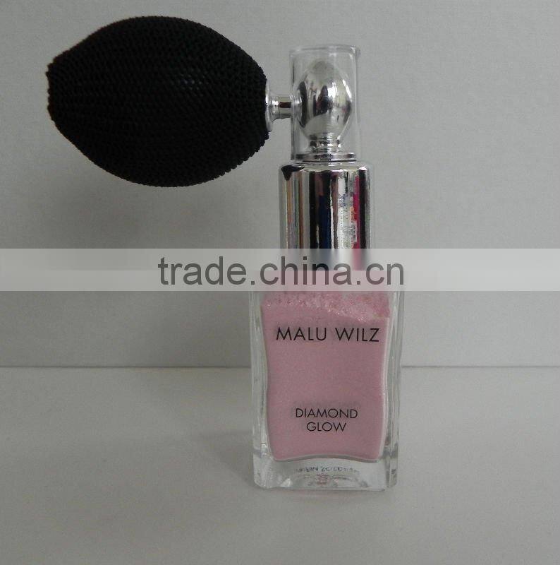60ml lantern shanpe perfume glass bottle with atomizer