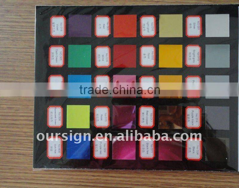 Colorful Acrylic Mirror Board