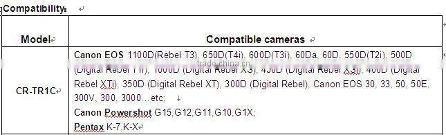 Timer Remote Shutter Control Release for Canon for Pentax