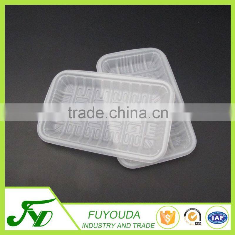 PP rectangular clear plastic 1612 fruit tray