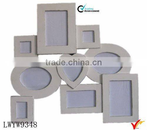 wooden vintage home decoration photo frame