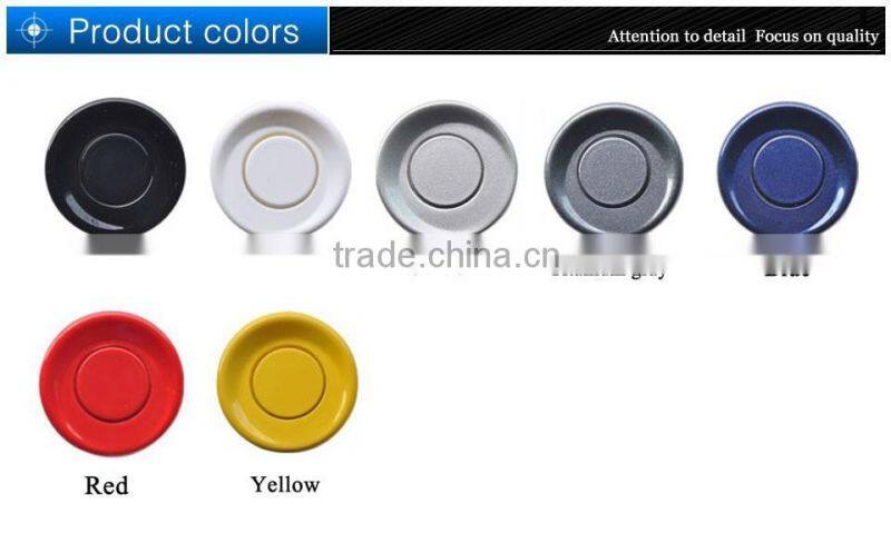 rear view mirror parking sensor with 4.3 inch bibi alarm human voice parking senosr