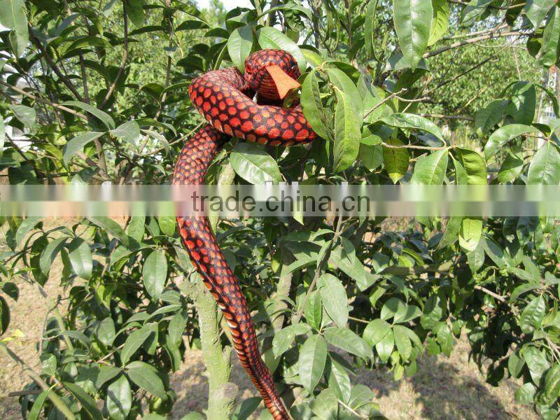 280cm lovely cotton print plush cartoon lifelike soft snake toy