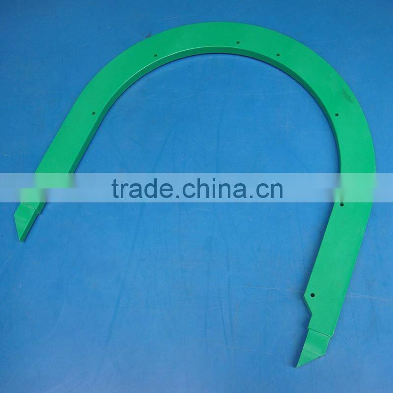 High wear-resisting Plastic PE-HD1000 bend guide HDPE1000 guide rail
