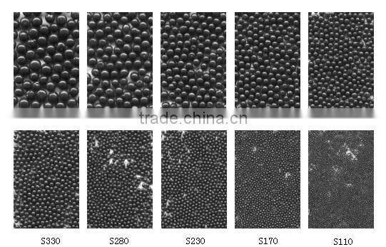 Steel Grit G120/0.2mm in abrasive for the bigest manufacturer of Kaitai