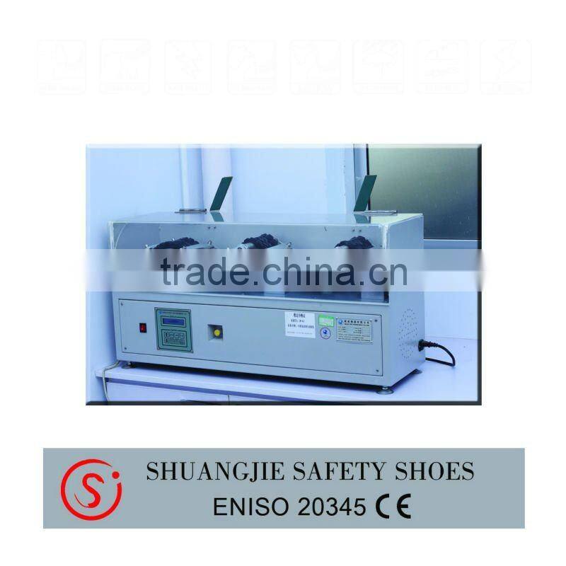 Rubber sole abrasion resistant work shoes