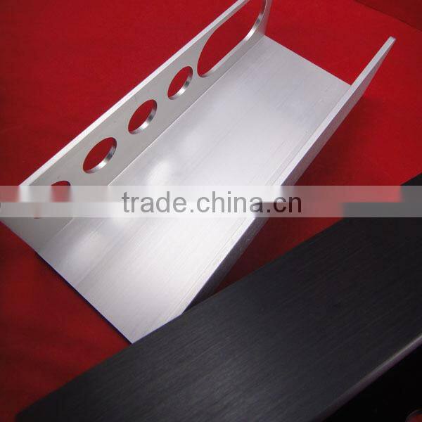 simple nice anodized extrusion aluminium parts
