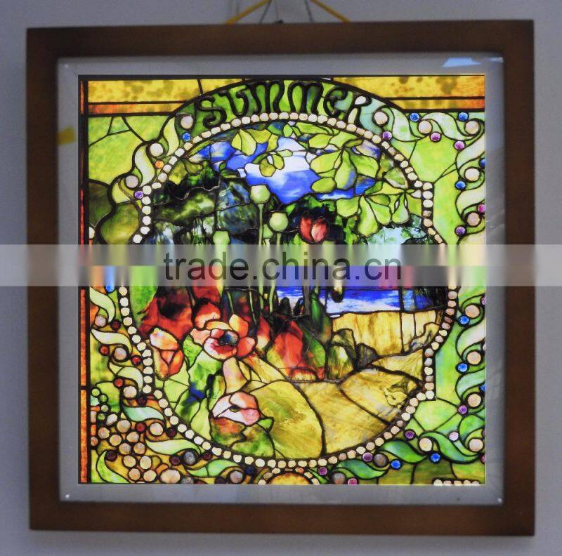 MICROSTONE decoration design indoor use color photo wall light